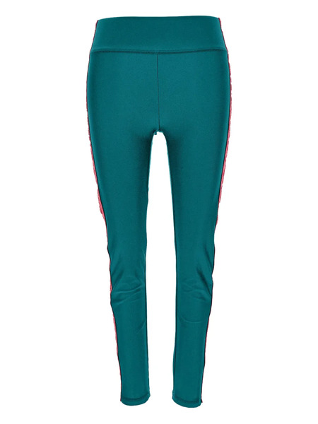  Versace Jeans Couture Embossed-logo Leggings - Blue 