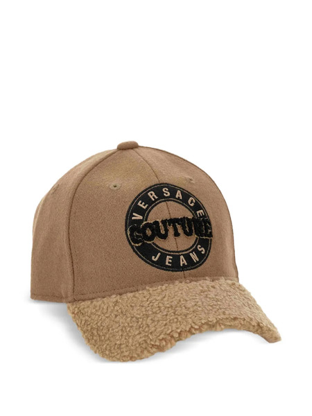  Versace Jeans Couture Logo-embroidered Baseball Cap - Brown 
