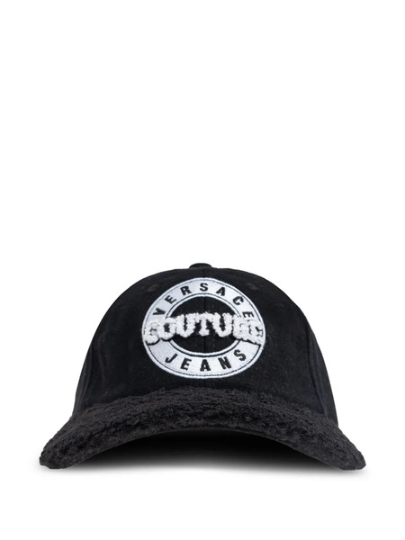  Versace Jeans Couture Logo-patch Hat - Black 