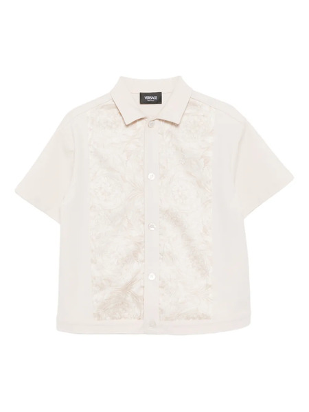  Versace Kids Barocco Shirt - Neutrals 
