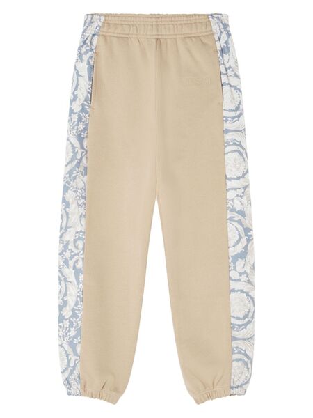  Versace Kids Panelled Track Trousers - Brown 