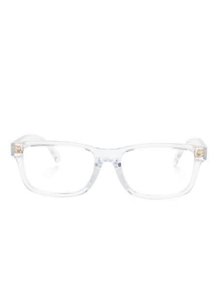 Versace Kids Rectangle-frame Glasses - Neutrals 