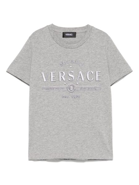  Versace Kids Versace Logo T-shirt - Grey 