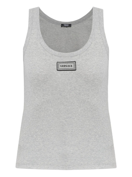  Versace Label T-shirt - Grey 