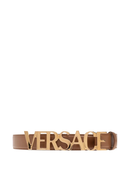  Versace Leather Belt - Brown 
