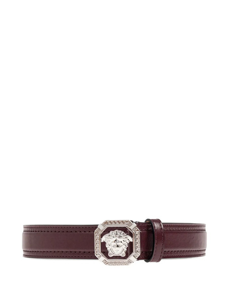  Versace Leather Belt - Red 