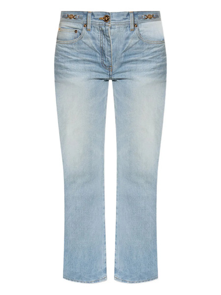  Versace Logo-patch Jeans - Blue 