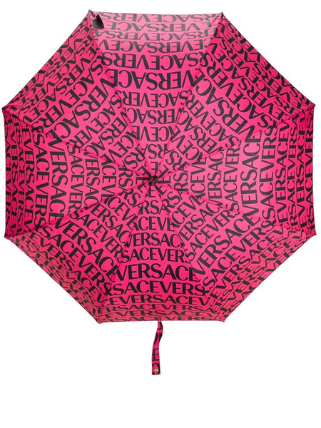  Versace Logo-print Umbrella - Pink 