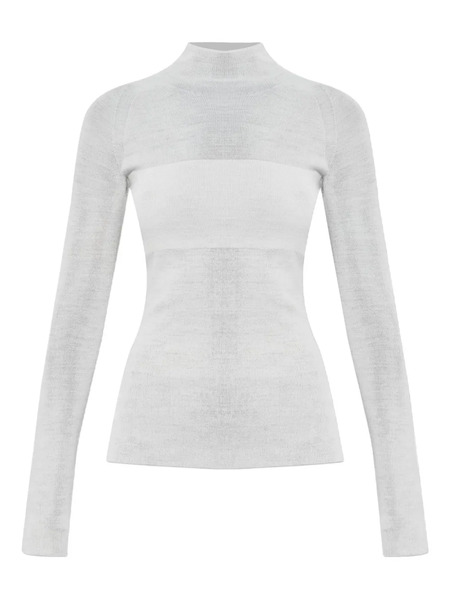  Versace Long-sleeve Roll-neck Sweater - Neutrals 