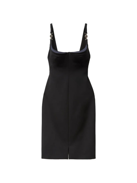  Versace Medallion Strap Dress - Black 