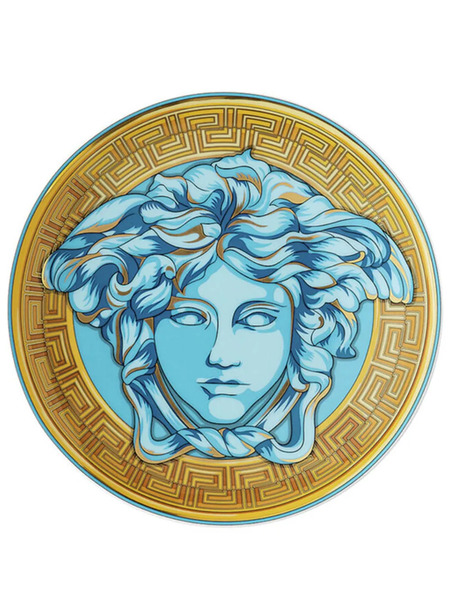  Versace Medusa Amplified Plate - Blue 