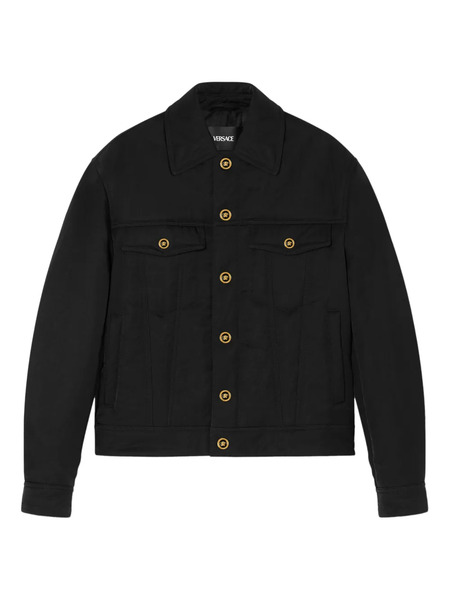  Versace Medusa-button Jacket - Black 
