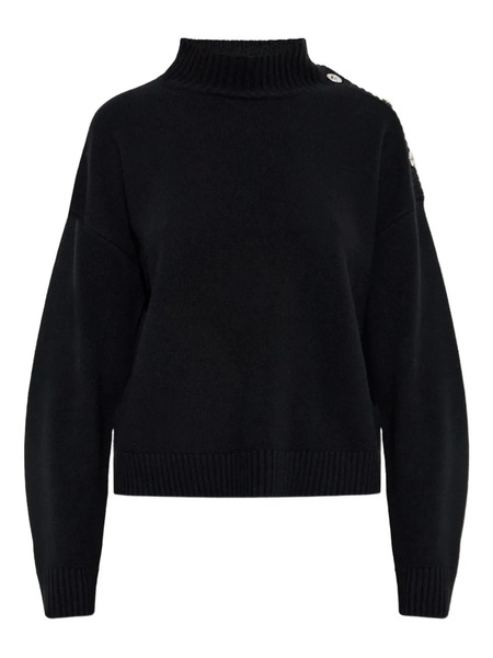  Versace Medusa-button Sweater - Black 