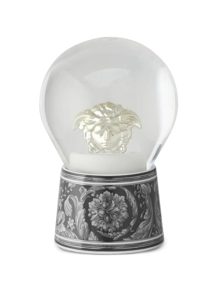  Versace Medusa Head Snow Globe - White 