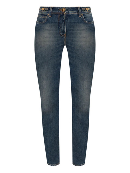  Versace Medusa-plaque Jeans - Blue 