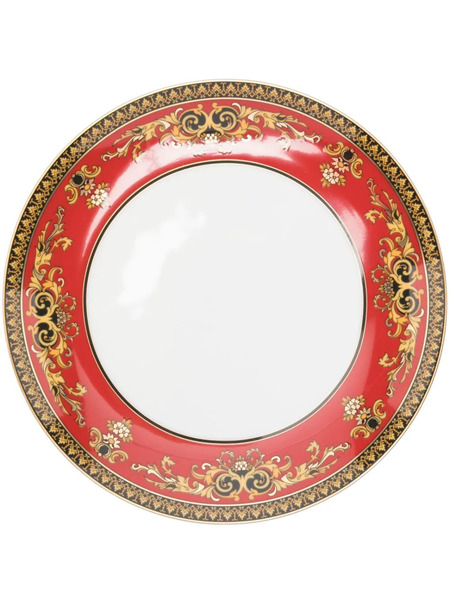  Versace Medusa Porcelain Plate (21cm) - Red 