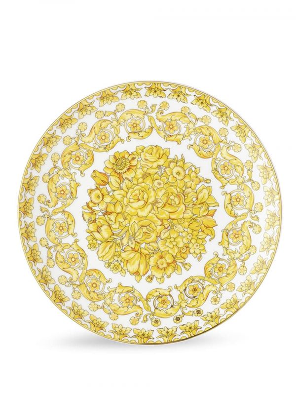  Versace Medusa Rhapsody Plate (21cm) - White 
