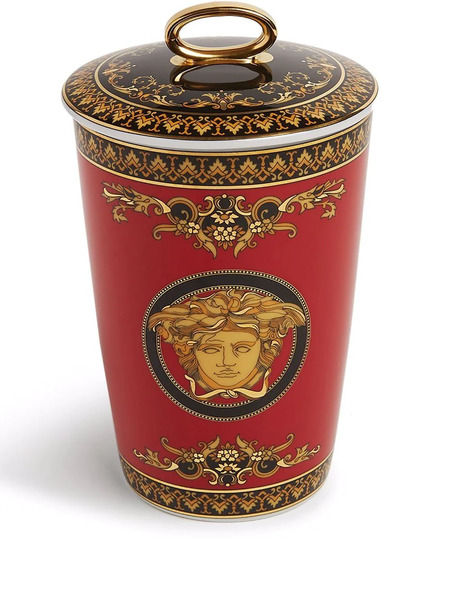  Versace Medusa Scented Candle Set - Red 