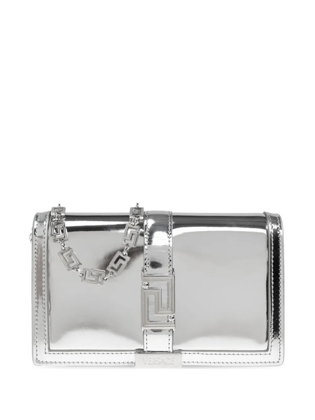  Versace Mirrored Wallet - Silver 