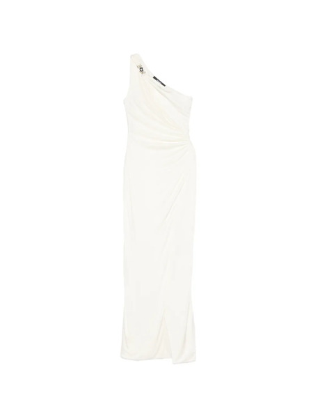  Versace One-shoulder Maxi Dress - Neutrals 