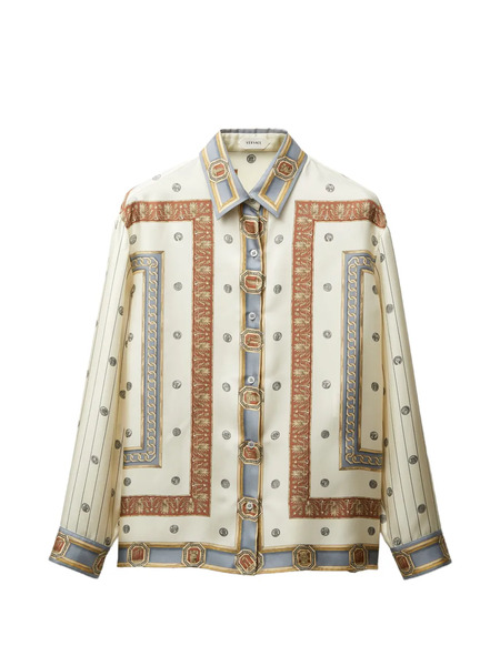 Versace Patterned Shirt - Neutrals 