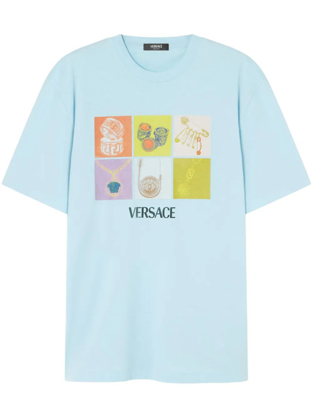  Versace Pop Jewels T-shirt - Blue 
