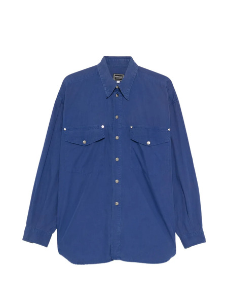  Versace Pre-owned 1990s Button Shirt - Blue 