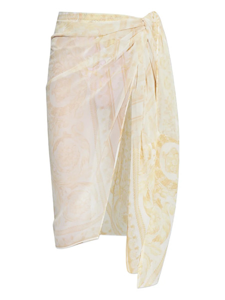  Versace Printed Sarong - Neutrals 