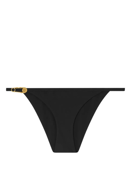  Versace Safety Pin Bikini Bottoms - Black 
