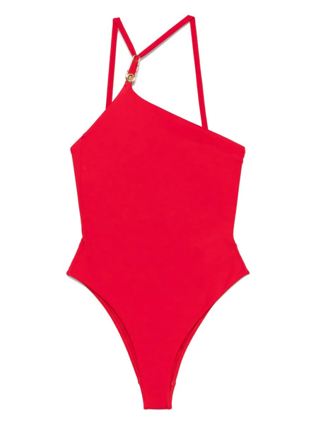  Versace Safety Pin Swimsuit - Red 