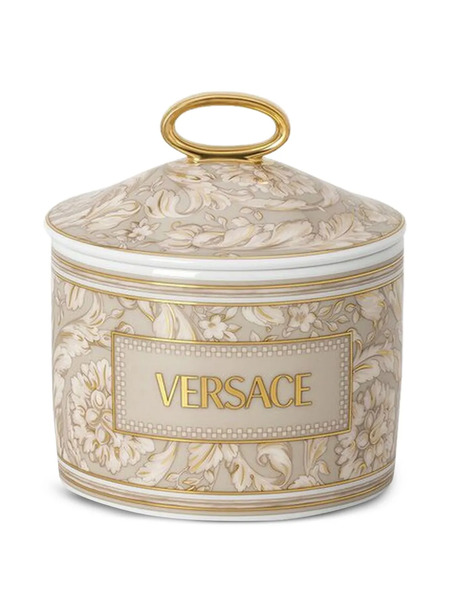  Versace Small Barocco Candle - Neutrals 