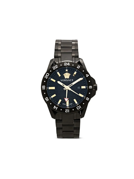  Versace Sport Tech Gmt 45mm - Black 