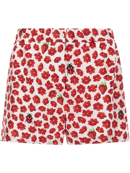  Versace Strawberry Garden Boxer Shorts - Red 