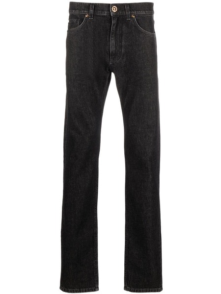  Versace Tapered Denim Jeans - Black 
