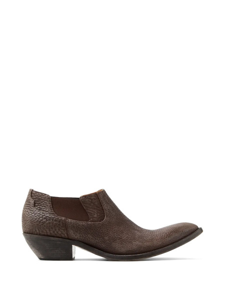  Versace Textured Boots - Brown 