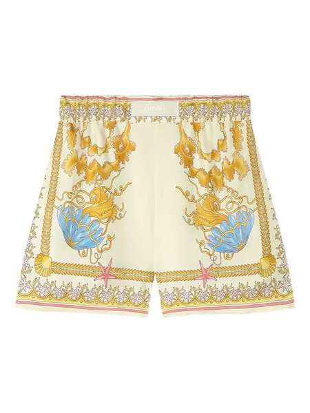  Versace Underwater Barocco Shorts - Neutrals 