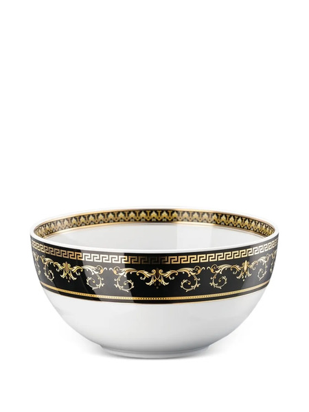  Versace Virtus Gala Patterned Bowl (15cm) - White 