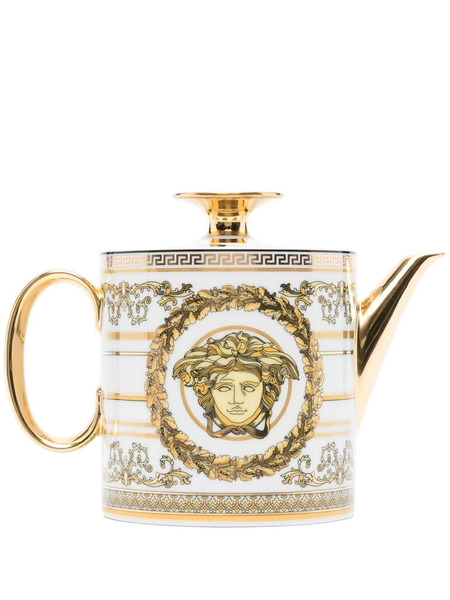  Versace Virtus Medusa Tea Pot - White 
