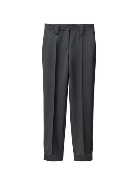  Versace Wool-mohair Formal Pants - Grey 
