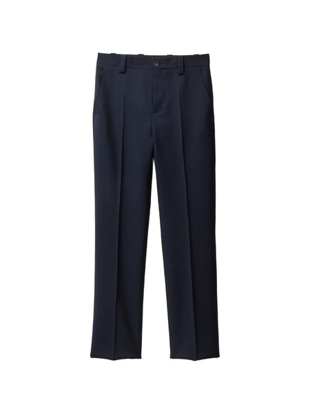  Versace Wool-mohair Slim Formal Pants - Blue 
