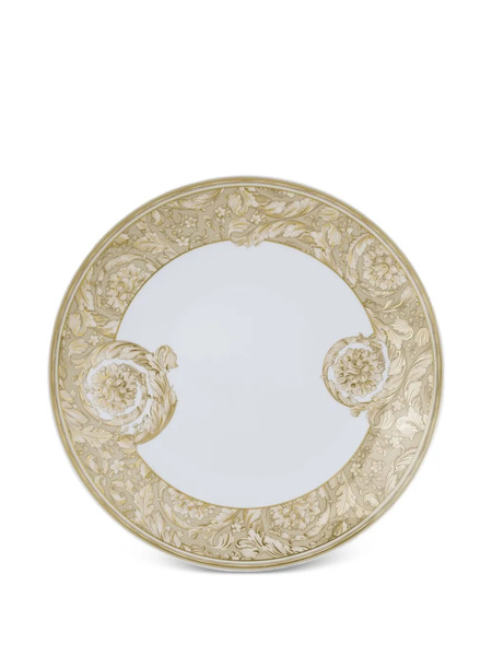  Versace X Rosenthal Barocco Dinner Plate - Neutrals 