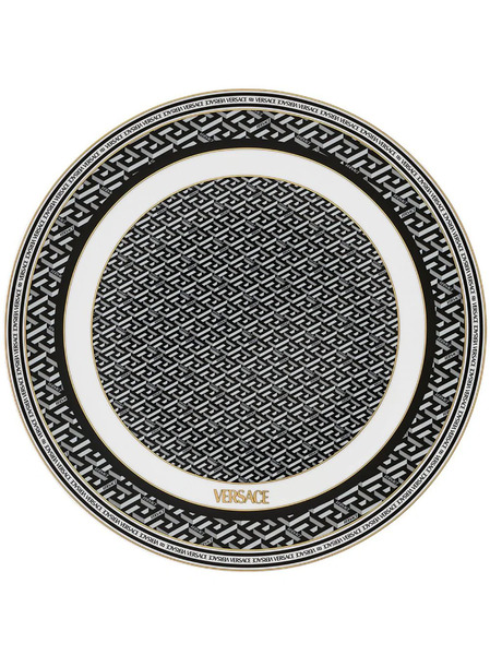  Versace X Rosenthal La Greca Signature Service Plate (33cm) - White 
