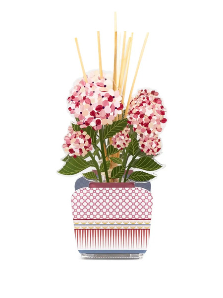  Vesta Aurora Floral-print Diffuser - Pink 
