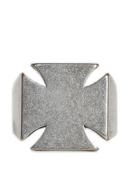  Vetements Cross Ring - Silver 