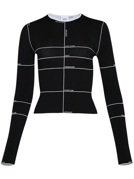  Vetements Knitted Top - Black 