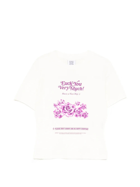  Vetements Printed T-shirt - Neutrals 