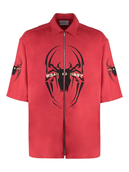  Vetements Spider Shirt - Red 