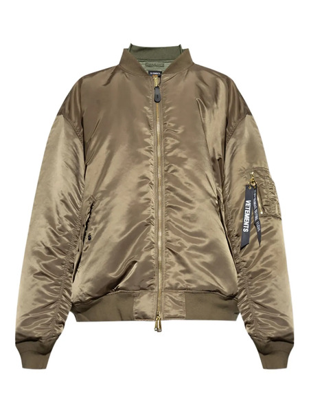  Vetements Zip-fastening Bomber Jacket - Green 