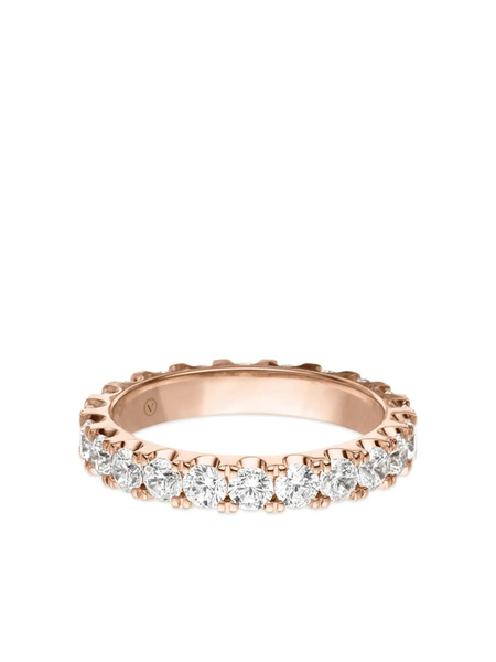  Veynou 18k Rose Gold Memory Diamond Ring - Pink 