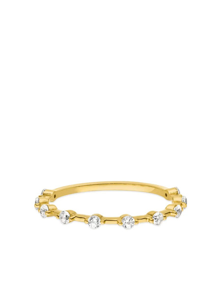  Veynou 14kt Yellow Gold Daisy Diamond Ring 